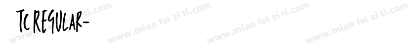華文黑體TC Regular字体转换